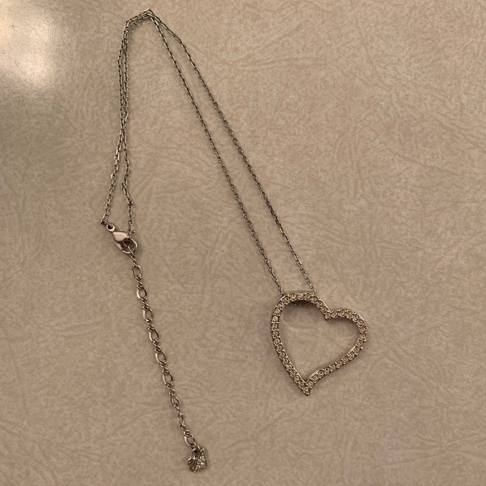 Swarovski heart necklace